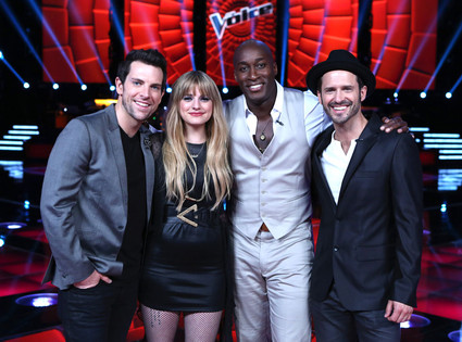 THE VOICE, Chris Mann, Juliet Simms, Jermaine Paul, Tony Lucca THE VOICE, Chris Mann, Juliet Simms, Jermaine Paul, Tony Lucca